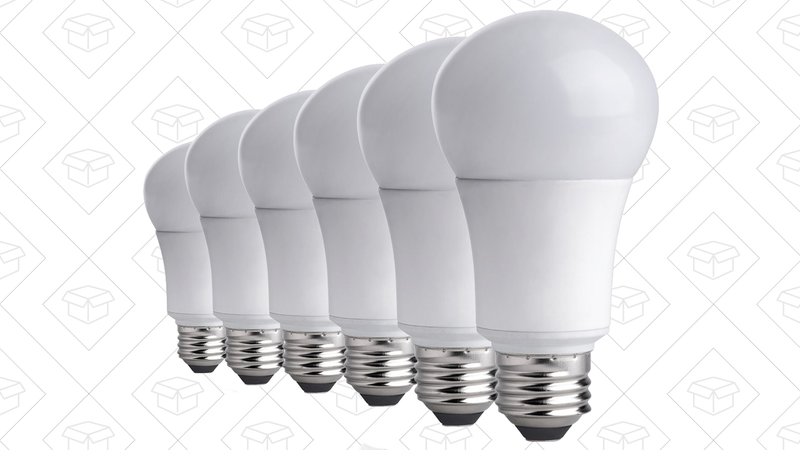 TCP LED Bulb 6-Packs: Soft White, $10 | Daylight, $10